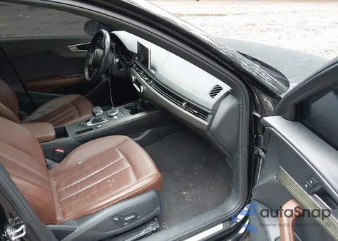 2018 Audi A4 2.0T Tech Ultra Premium/2.0T Ultra Premium z USA, uszkodzony, nr VIN WAUKMAF48JN019958